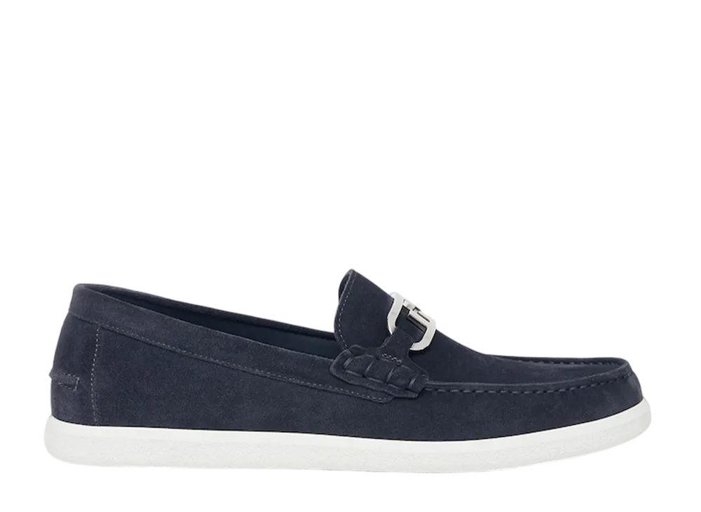 FENDI OLock Loafers "Blue"