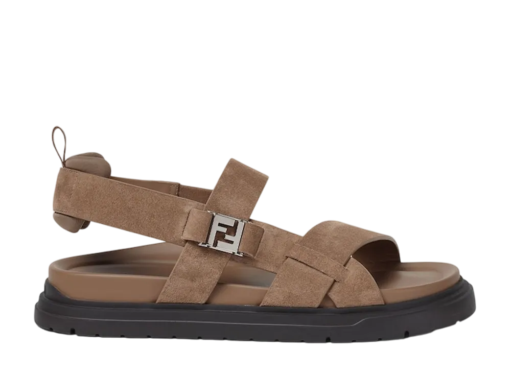 FENDI FF Sandals "Brown"