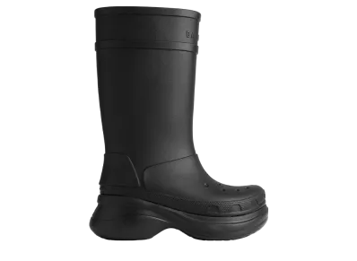 クロックス × バレンシアガ ウィメンズ ブーツ "ブラック"