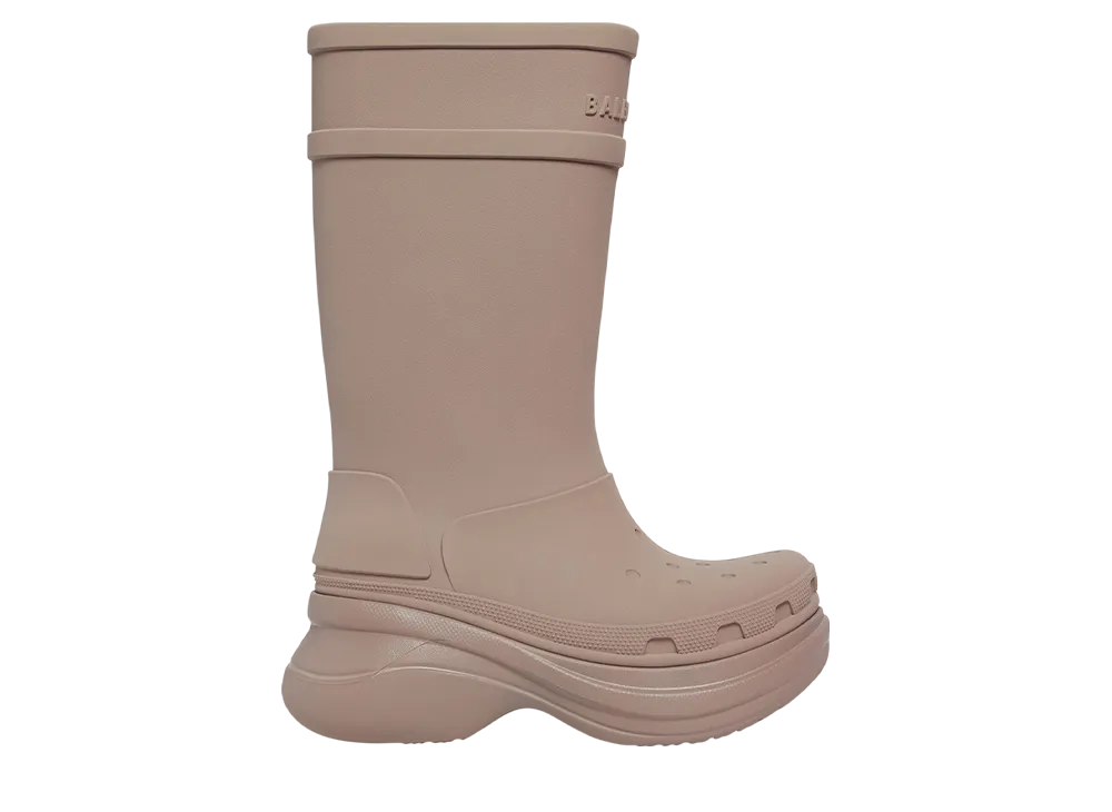 クロックス × バレンシアガ ウィメンズ ブーツ "ベージュ"