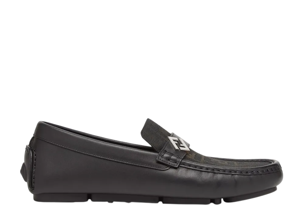 FENDI FF Square Driving Shoes "Black"