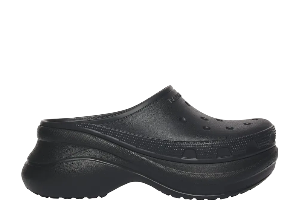 クロックス × バレンシアガ ウィメンズ ミュール "ブラック"