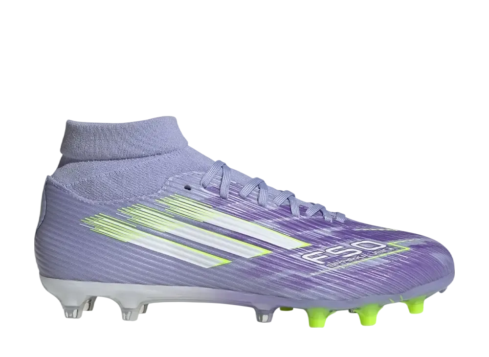 adidas Women's F50 Sparkfusion League FG/AG Boots "Violet Tone/Lucid Lemon/Purple Rush"