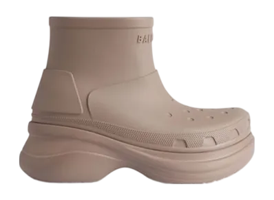 クロックス × バレンシアガ ウィメンズ ブーティ "ベージュ"