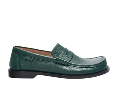 LOEWE Campo Loafer in Deerskin "Evergreen"