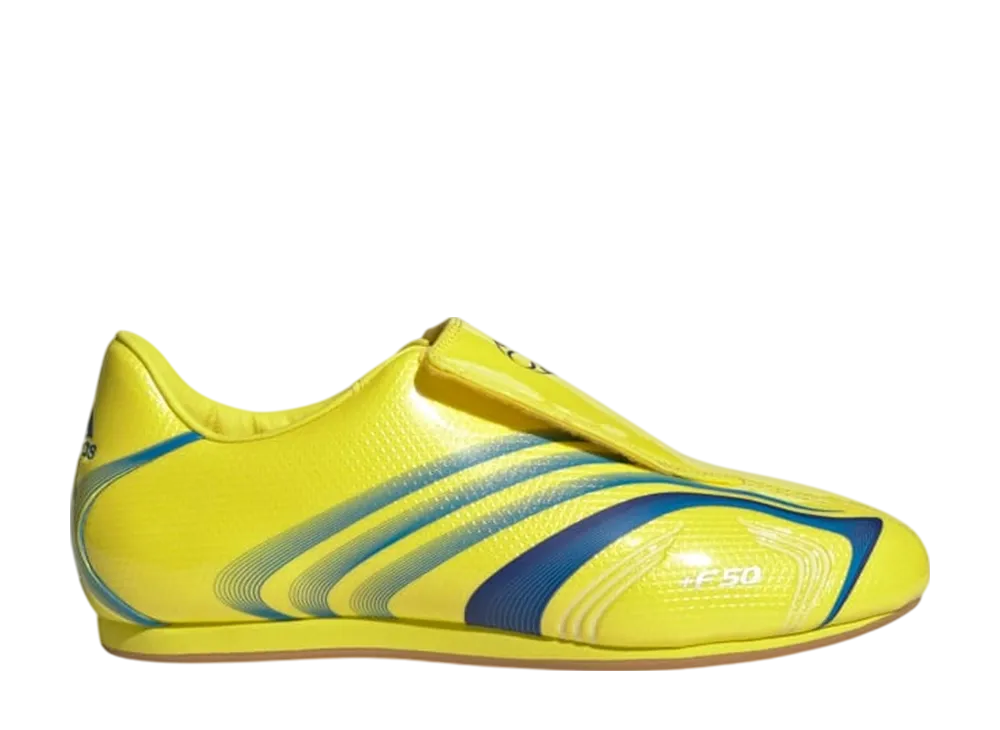 adidas Women's Taekwondo F50 "Bright Yellow/Bright Blue/Royal Blue"
