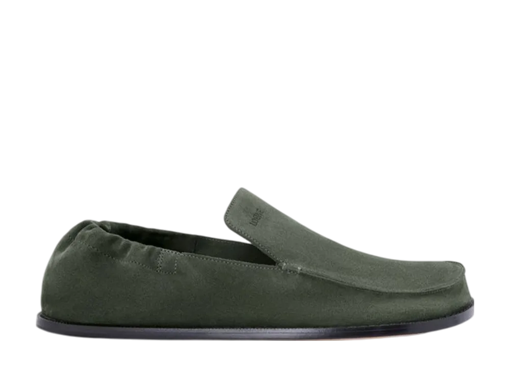 ロエベ フレックス ローファー スウェード "セージ"