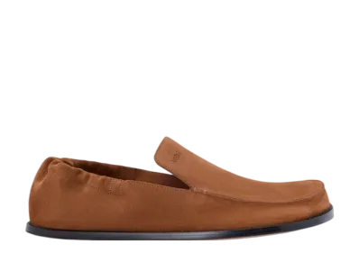 LOEWE Flex Loafer in Suede "Chocolate"