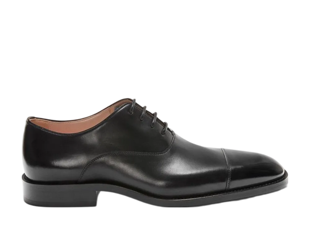LOEWE Crown Oxford in Brushed Calfskin 