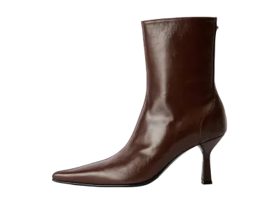 Our Legacy Women's Slim Boot "Castagno Satin Bovine"
