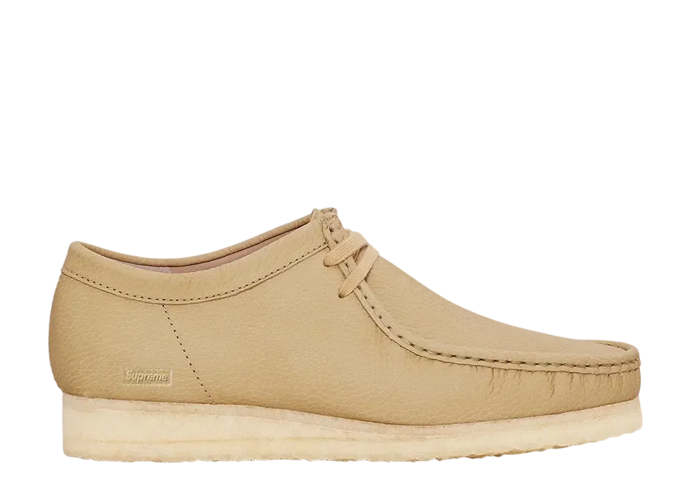 Supreme × Clarks Reflective Wallabee "Natural" (25SS Week 17)