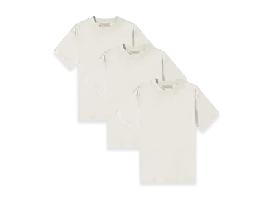 FEAR OF GOD ESSENTIALS 3-Pack T-Shirts "Light Oatmeal"