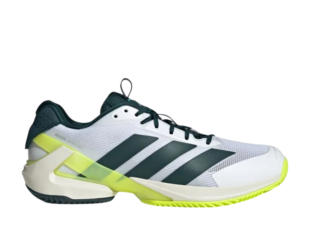 adidas Adizero Ubersonic 5 Clay Tennis "Aurora Ivy/Cloud White"
