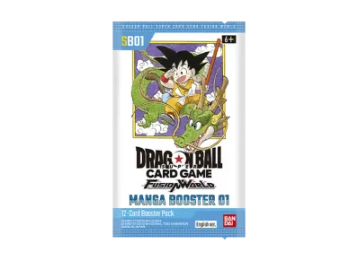 ドラゴンボールスーパーカードゲーム フュージョンワールド「MANGA BOOSTER 01」英語版 パック