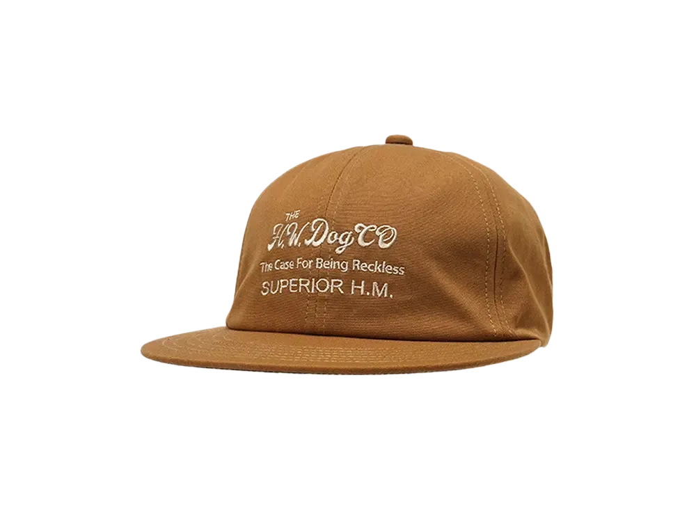 THE H.W.DOG &CO. BALL CAP "BROWN"