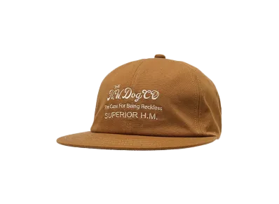 THE H.W.DOG &CO. BALL CAP "BROWN"