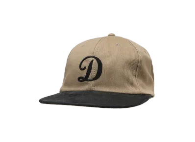 THE H.W.DOG &CO. TWO TONE CAP "BEIGE x BLACK"