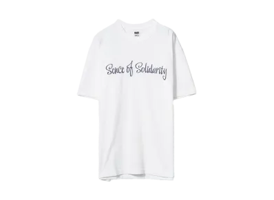 RATS CHAIN LOCK TEE "WHITE x NAVY"