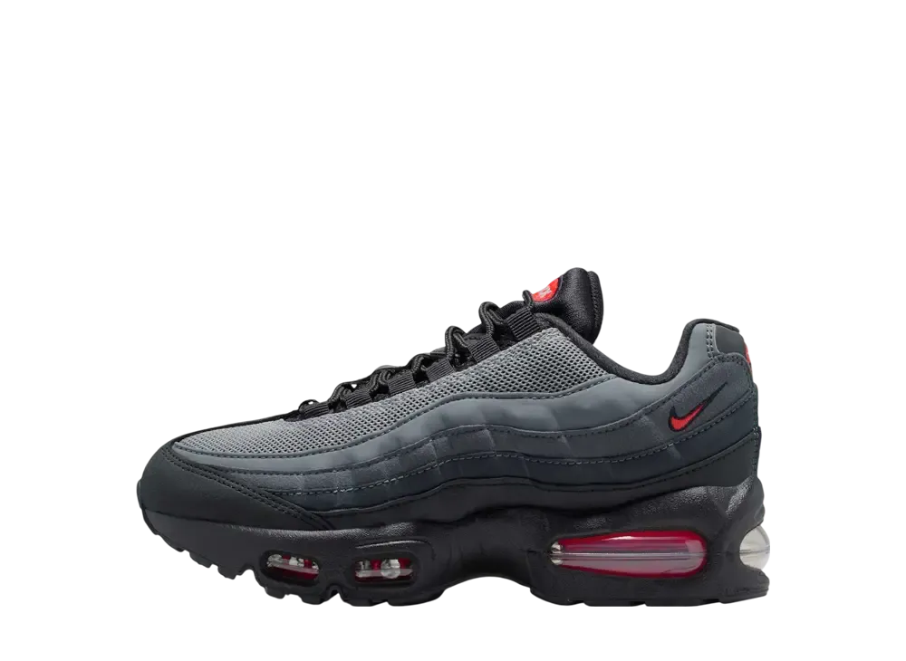 Nike GS Air Max 95 OG Big Bubble "Bright Crimson"