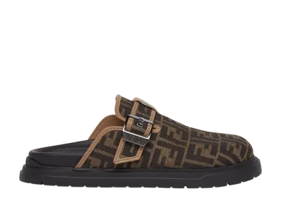 FENDI Feel Sabots "Brown"