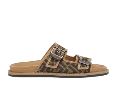 FENDI Feel Sandals "Brown"