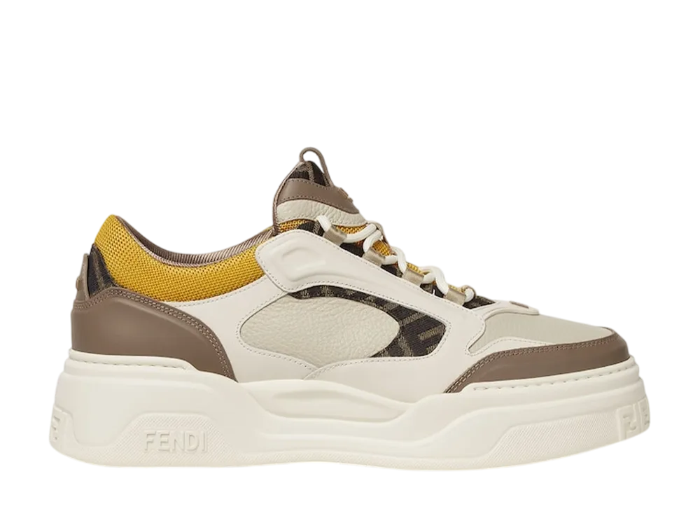 フェンディ フォース スニーカー "ブラウン"