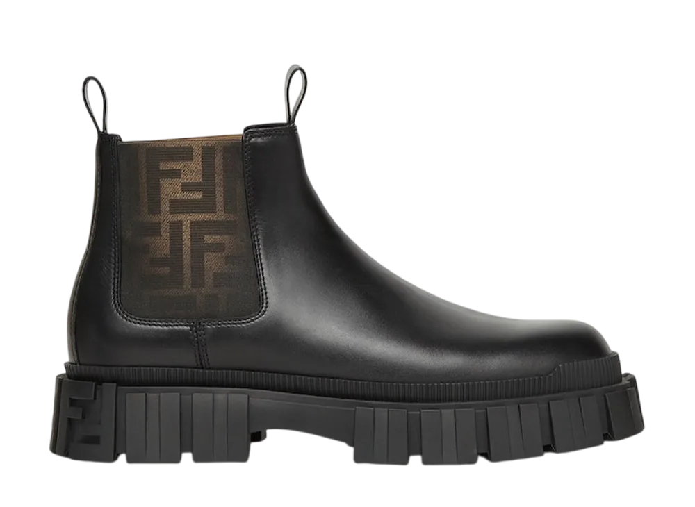 フェンディ フォース チェルシーブーツ "ブラック"