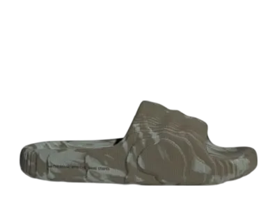 adidas Adilette 22 Slides "Olive Strata/Silver Green/Core Black"