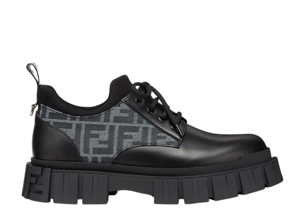 フェンディ フォース レースアップ "ブラック"