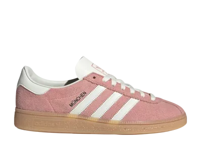 adidas Women's Munchen "Wonder Mauve/Off White/Silver Metallic"