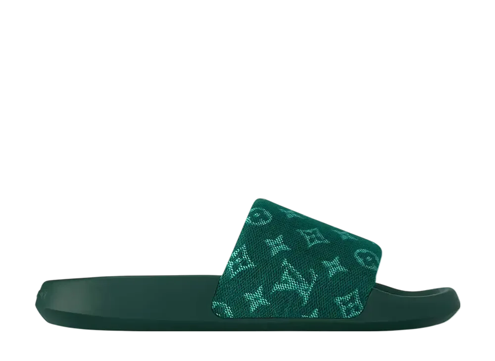 ルイヴィトン ウォーターフロント ミュール "グリーン"