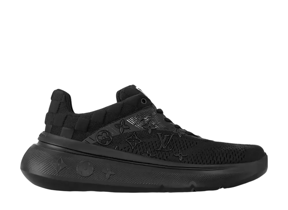 ルイヴィトン ショー アップ スニーカー "ブラック"