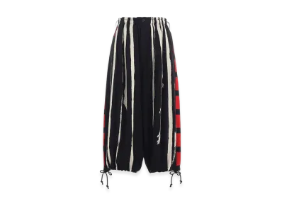 Ground Y x JUJUTSU KAISEN Rainbow Dragon Striped Pants "Black"