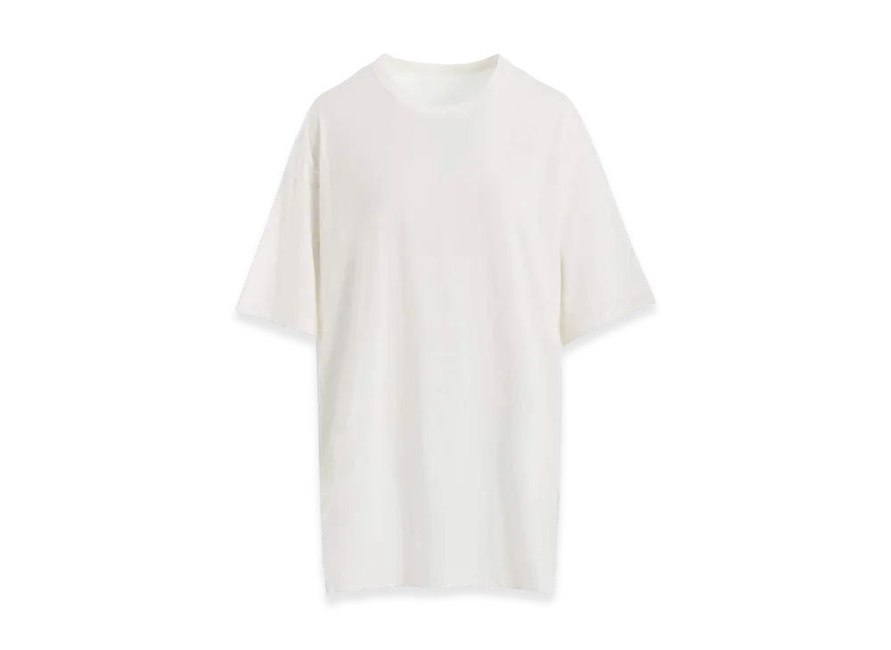 Yohji Yamamoto High Gauge Airy Jersey Pt Big Short Slv T A "Off White"