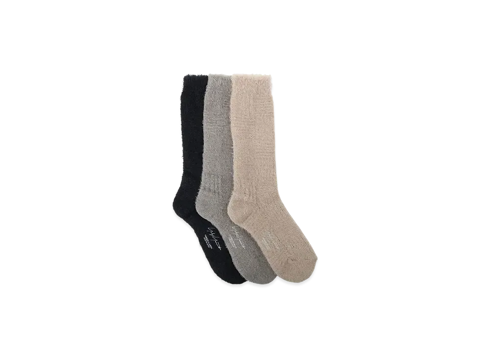 Yohji Yamamoto Ny Links 1/7 Links High Socks "Black"