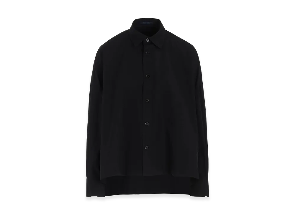Yohji Yamamoto Broad R-Big Blouse "Black"
