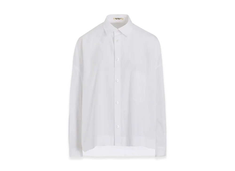 Yohji Yamamoto Broad R-Big Blouse "White"