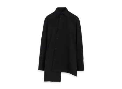 Yohji Yamamoto Broad R-Asymmetry Blouse "Black"