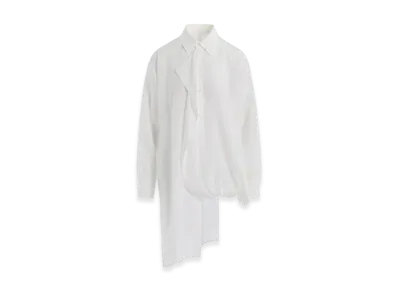Yohji Yamamoto Cellulose Layered Blouse "White"