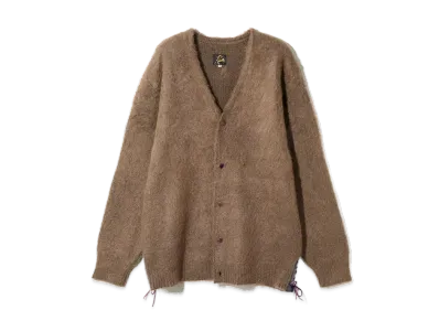 NEEDLES EP Mohair Cardigan-Solid "Brown"