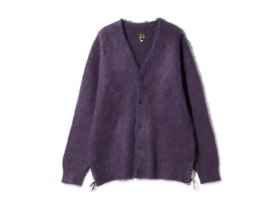 NEEDLES EP Mohair Cardigan-Solid "Purple"