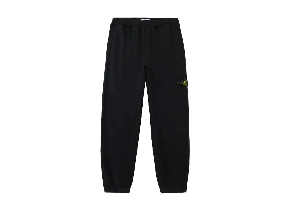 Stone Island 6200004 Brushed Organic Cotton Fleece "Black"