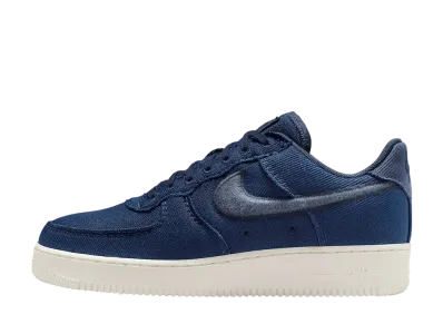 ナイキ エアフォース1 ロー "ネイビーキャンバス"
