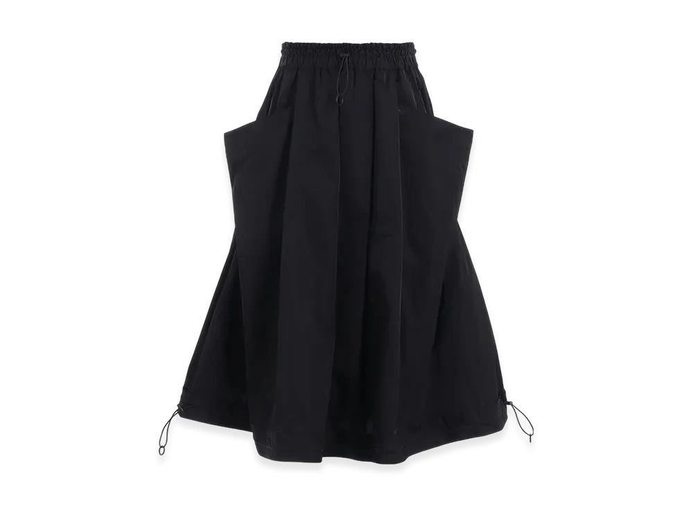 Yohji Yamamoto Pe Gabardine R-Volume Skt "Black"