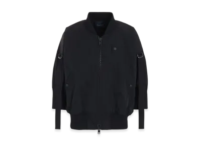 Yohji Yamamoto Pe Gabardine R-Ssbomber Jacket "Black"