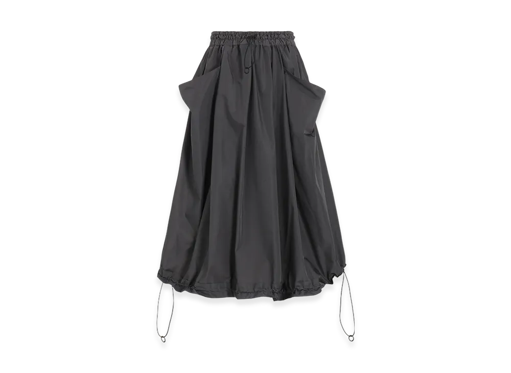 Yohji Yamamoto Pe Twill R-Volume Skt "Gray"