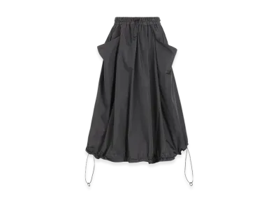 Yohji Yamamoto Pe Twill R-Volume Skt "Gray"