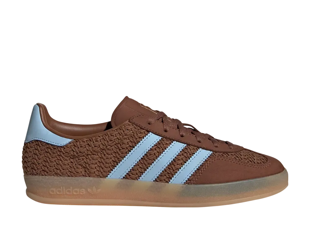 adidas Women's Gazelle Indoor "Preloved Brown/Clear Sky/Gum"