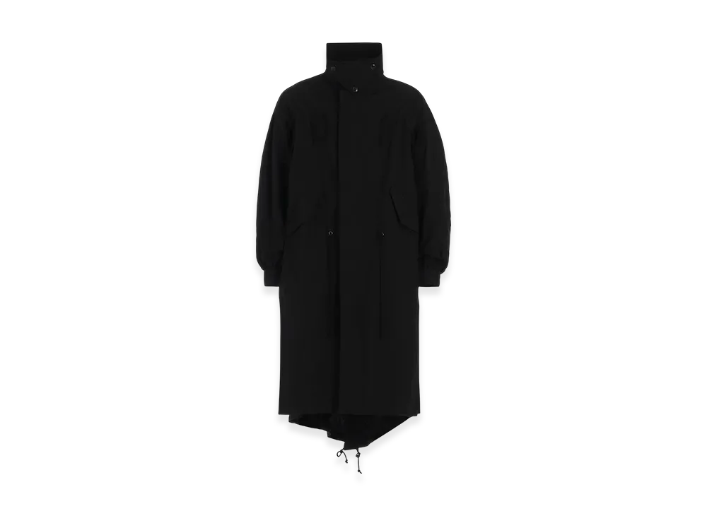 Yohji Yamamoto L/C/N Water Repellent Weather R-Mods Coat "Black"