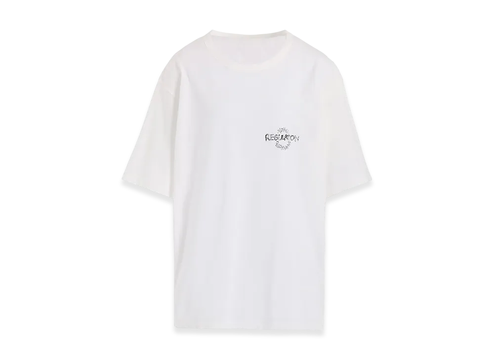 Yohji Yamamoto High Gauge Single Jersey R-Logo PT T A "White"